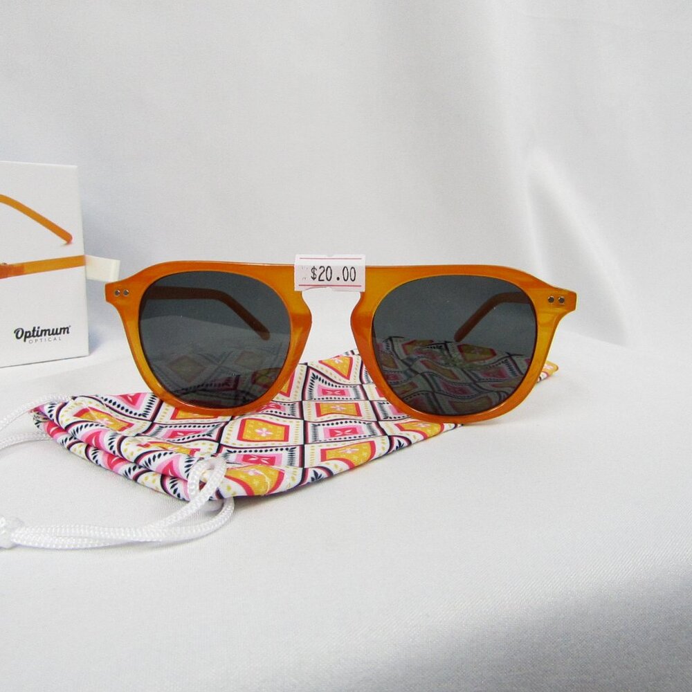 Sunglasses | Orange | Women's | Optimum Optical | New With Tags - Picture 2 of 3